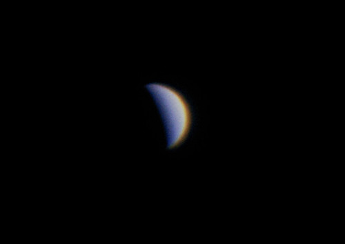 Venus Through Celestron C8 on June 24th 2007