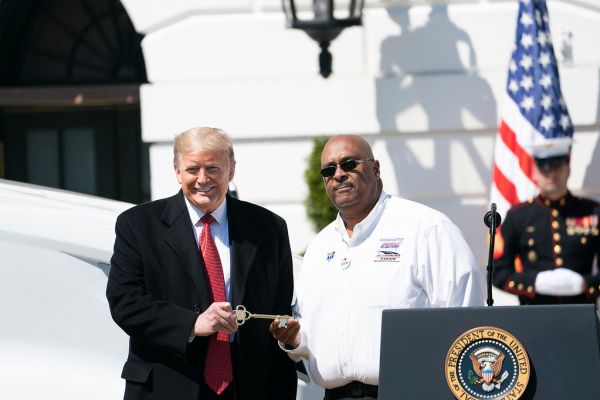 President Trump Celebrates America's Truckers at the White House