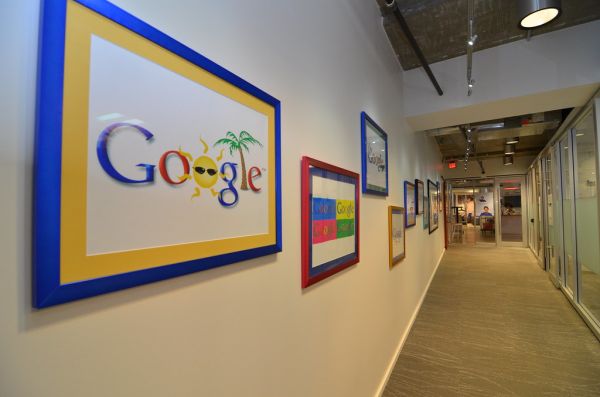 At the Google HQ in Reston