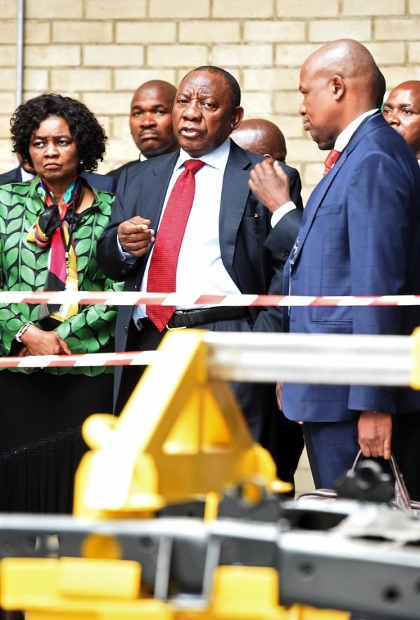 Deputy President Cyril Ramaphosa visits Gauteng Automotive Learning Centre and delivers opening remarks of last HRDC meeting