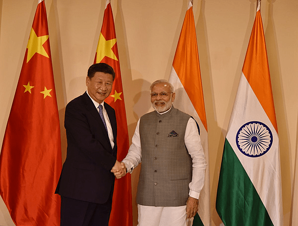Prime Minister Narendra Modi meeting with President Xi Jinping, 2016