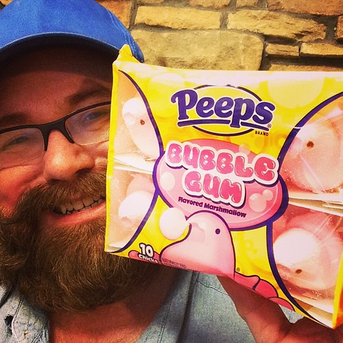 Bubble Gum Peeps Chicks! Found today at Stop & Shop by Mike Mozart of http://www.youtube.com-TheToyChannel