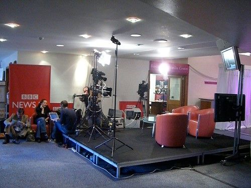 BBC News 24 studio at MGEITVF