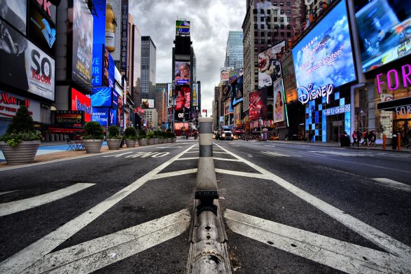 Times Square New York City HDR