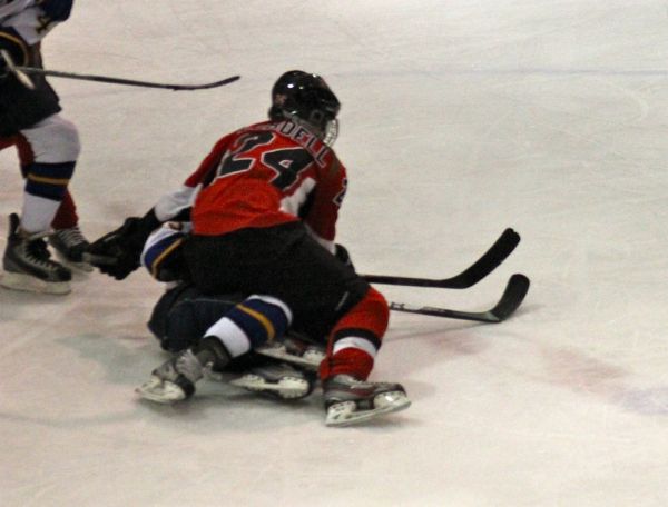 The 2012 Chicago Fury U14 AAA Girls Hockey Team vs Naperville Sabres Boys Pee Wee's in an exhibition game at Rocket Ice Arena in Naperville, Illinois on February 22nd, 2013.