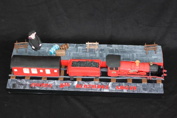 harry potter hogwarts express cake