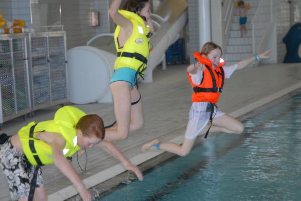 Test av redningsvester for barn