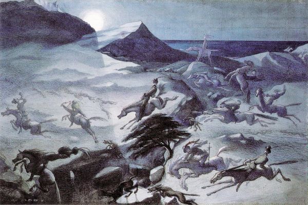 Richard Doyle (1824-1883), 'A Foxhunter's Nightmare'