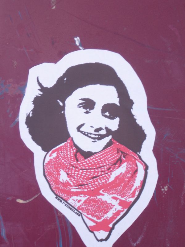 ANNE FRANK STENCIL