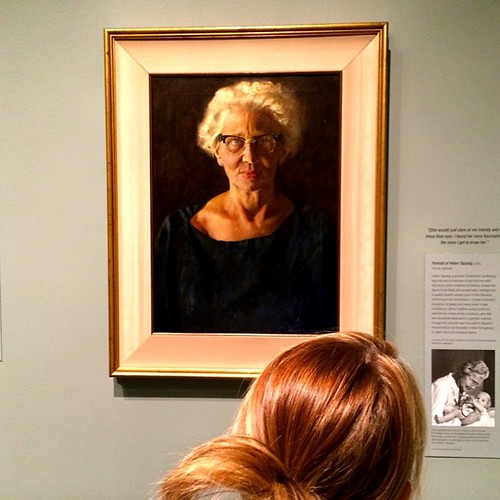 Helen Taussig, a pioneer of pediatric cardiology, as painted by Jamie Wyeth,