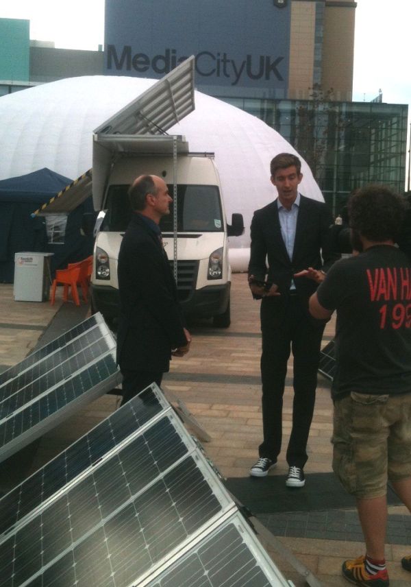 Professor David Mackay talks to BBC News Channel as part of BBC Radio 5 Live's Energy Day