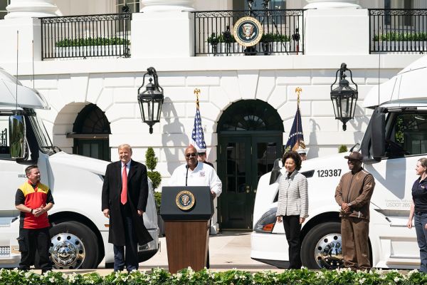President Trump Celebrates America's Truckers at the White House