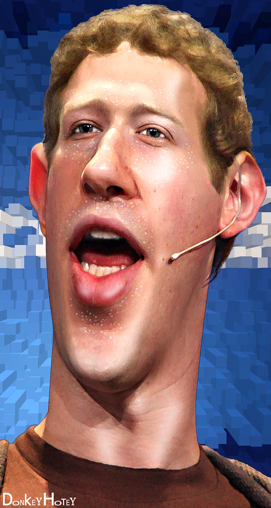 Mark Zuckerberg - Caricature