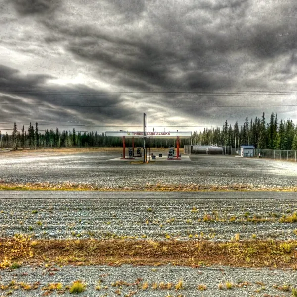 Google Street View - Pan-American Trek - Three Bears in Tok, Alaska
