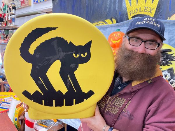 Sunhill Moon Series Blow Molded Outdoor Decor Halloween and Christmas variations Concept of Moon, Design and artwork by MiMo, Mike Mozart, Pics by Mike Mozart