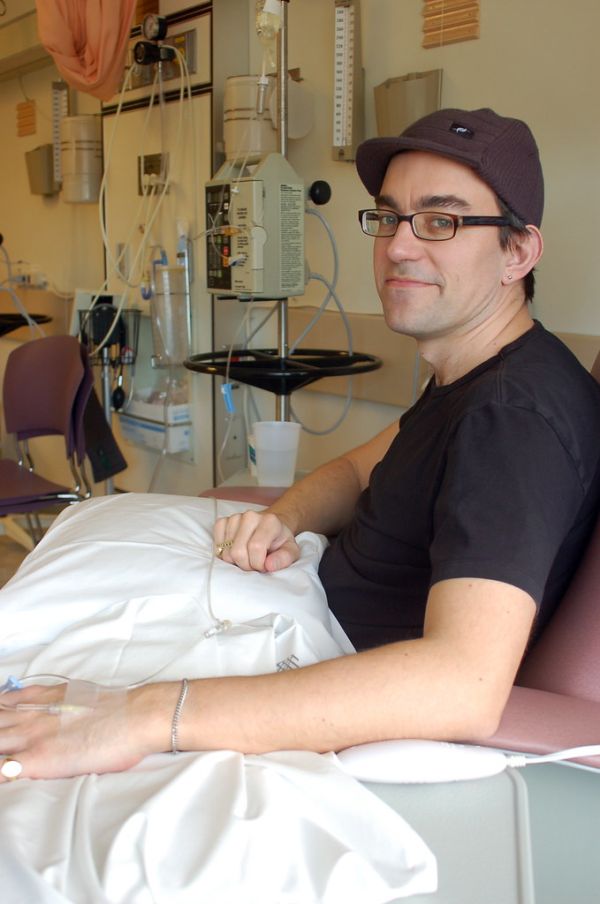 Cancer Treatment: Day 78 (Chemoradiotherapy Day 8) - Hooked Up