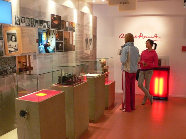 At the Anne Frank Museum in Berlin