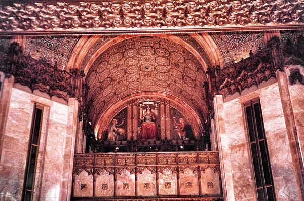New York City - Woolworth Building - Grand Hall Lobby Ceiling
