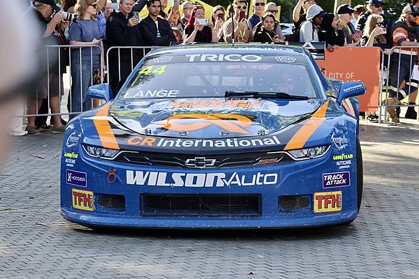 Nick Lange's Chevrolet Camaro Supercar at the 2025 Adelaide Grand Final Parade - 01