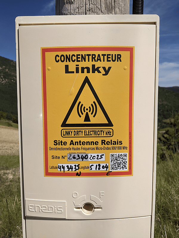 Col des Guillens - Concentrateur Linky (mai 2022)