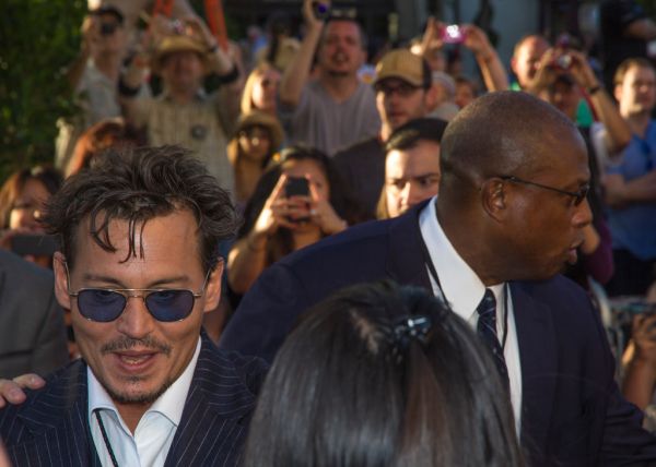 Johnny Depp-Lone Ranger Movie Premier