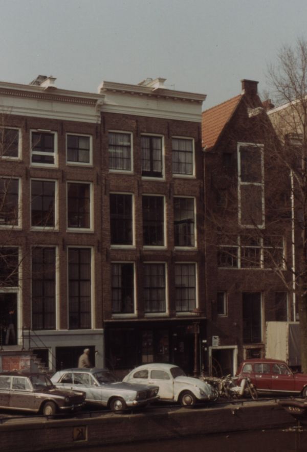 Front of Anne Frank's