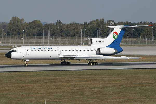 Tajikistan T154 EY-85717 MUC