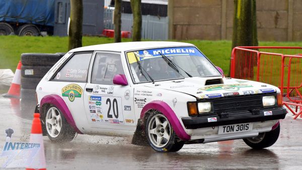 Cathy Sewart/Colin Stephens, Talbot Sunbeam Lotus 1972 cc Class 3, 2020 LDV Donington Rally, Donington Park, 15th March