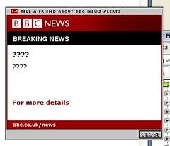 BBC News Alert