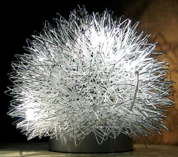 Luce metallica - Wire light