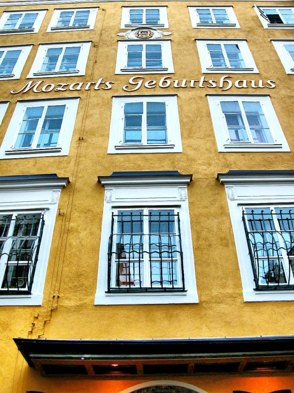 BirthplacE OF WolfganG AmadeuS MozarT IN SalzburG AustriA