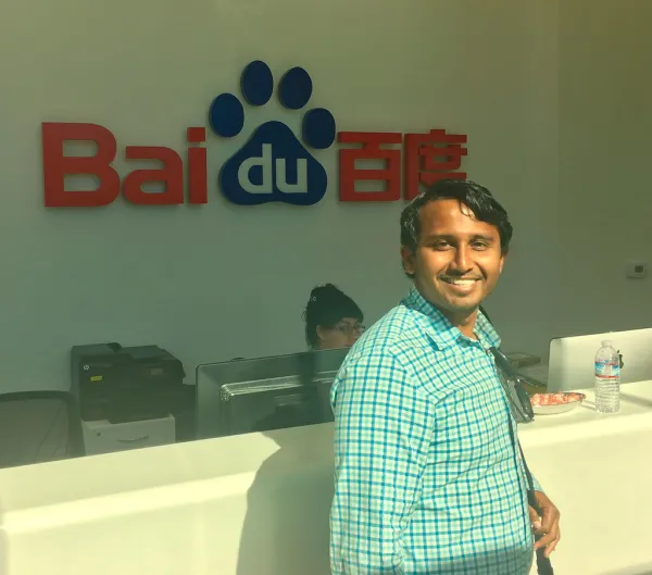 Visiting Baidu's AI Lab today
