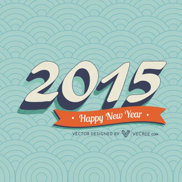 vintage 2015 new year