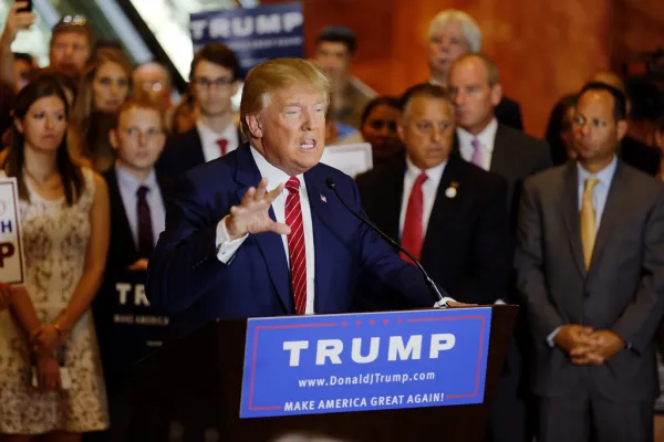 Donald Trump Signs The Pledge