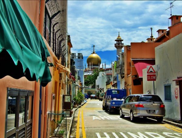 Shop Houses - Back - Arab Street Singapore