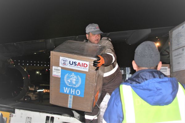 PPE Handover - Tajikistan