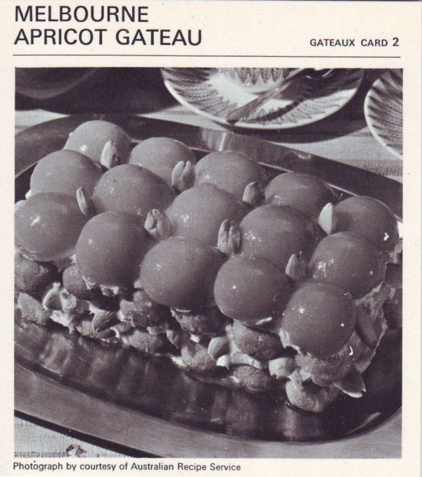 Melbourne Apricot Gateau