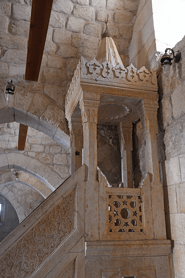 Adana Yağ Camii Interior Minbar in 2006 22 1836