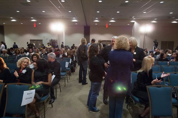 Charlize Theron at UC-Irvine Living Peace Series. December 4, 2010.