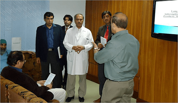 Academic session (Multan Institute of Cardiology)