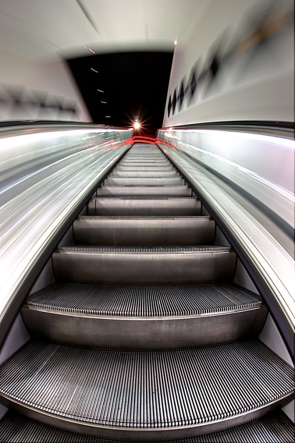 Escalator @ Petersen Automotive Museum