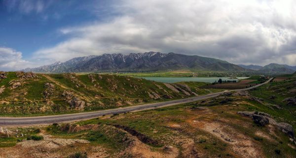 on the way to tajikistan