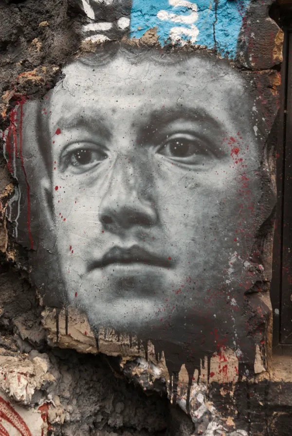 Mark Zuckerberg, painted portrait DDC_8789
