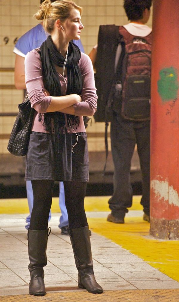 I got my music, so I really don't care what's going on around here...