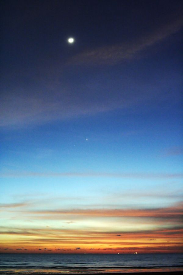 Sun Moon Venus Mercury