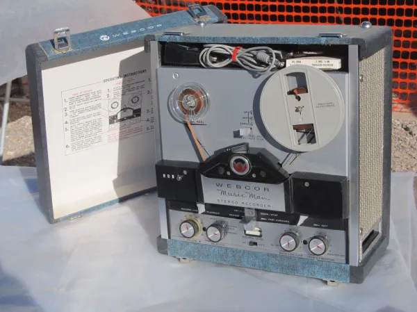 Vintage Webcor Music Man Stereo Recorder, ca. 1960's. http://r.ebay.com/fWlekw