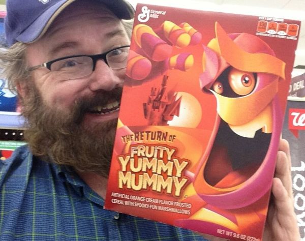 Fruity Yummy Mummy Monster Cereals General Mills With Mike Mozart at Walgreens, New Boxes