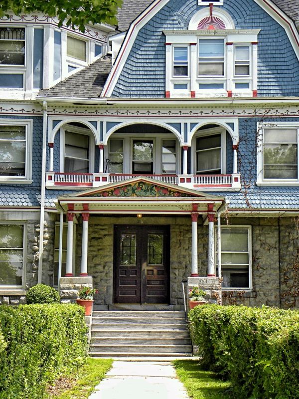 Elmira Ny ~ John Brand Jr. House ~ Historical Queen Anne House