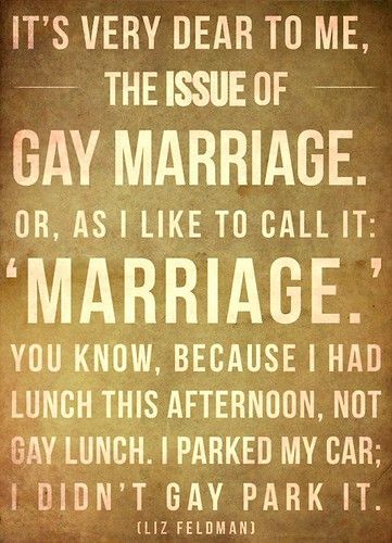 gay marriage