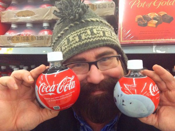 Coca Cola Ball Soft Drink Soda Pop Bottles for Christmas 2013 with Mike Mozart if HeepersMedia, Creative Commons Attribution